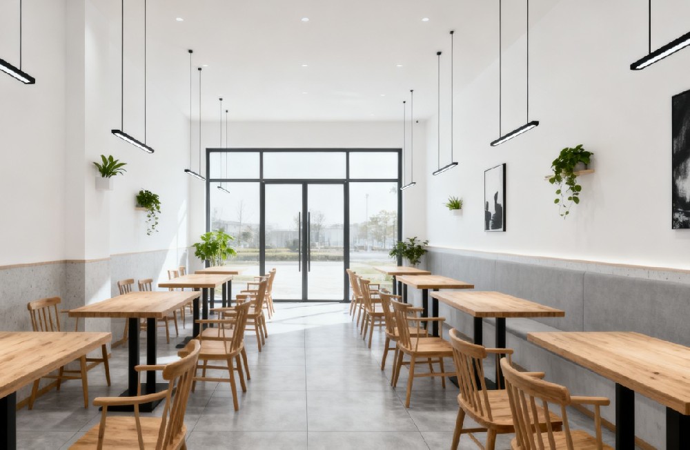 100平米餐飲店面裝修多少錢